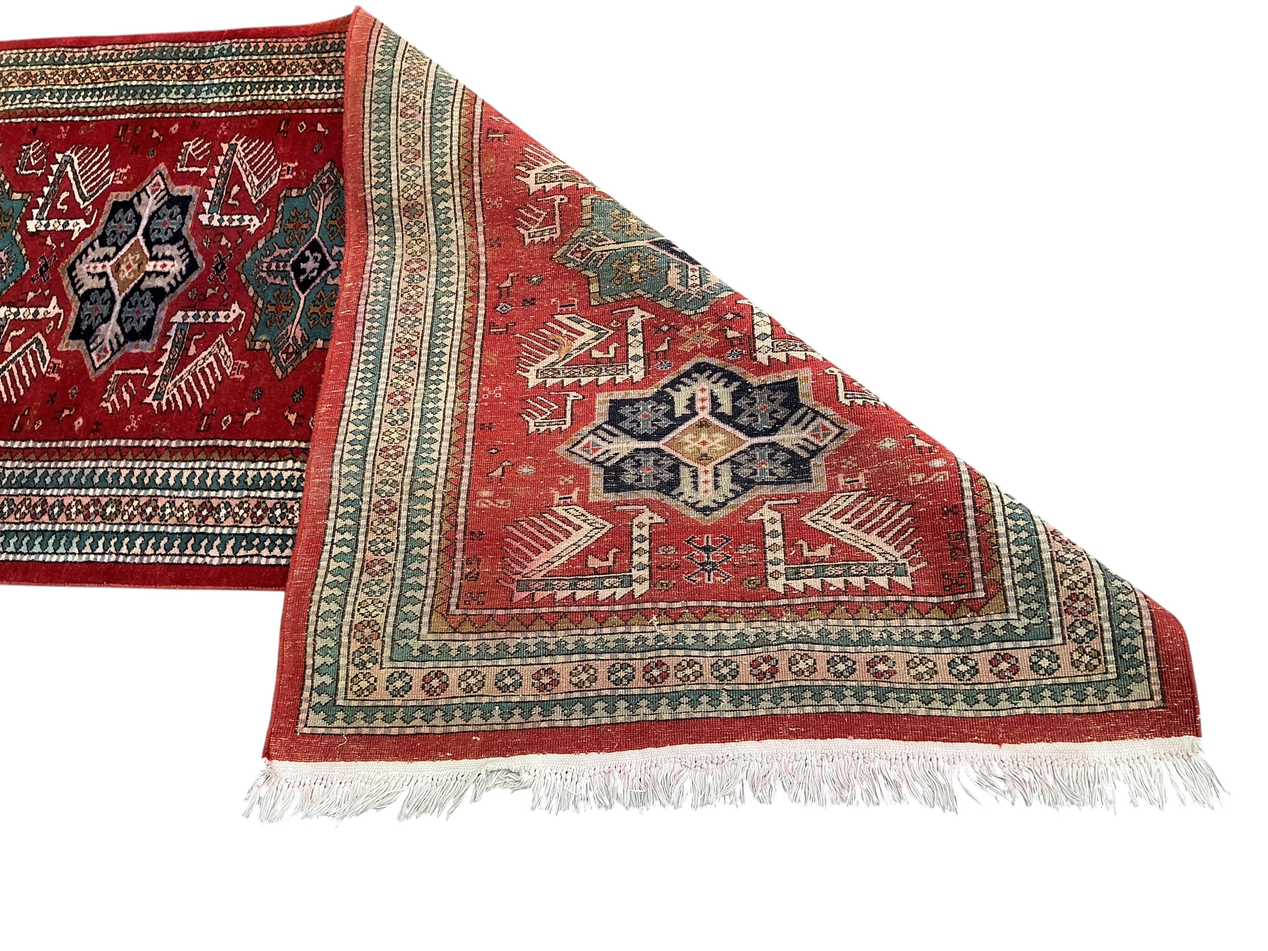 A pair of modern Persian runners, 235 x 103cm